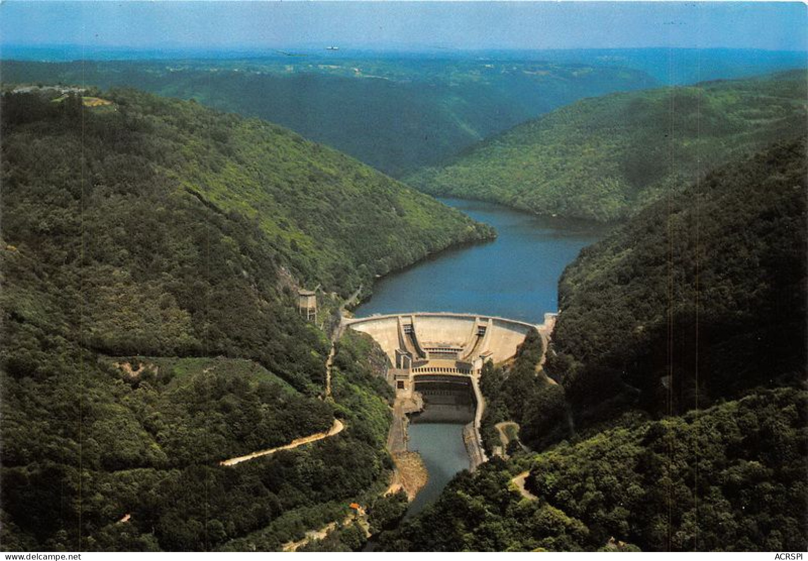 Pres D ARGENTAT Le Barrage De CHASTANG Sur La Dordogne 5(scan Recto-verso) MA1237 - Argentat