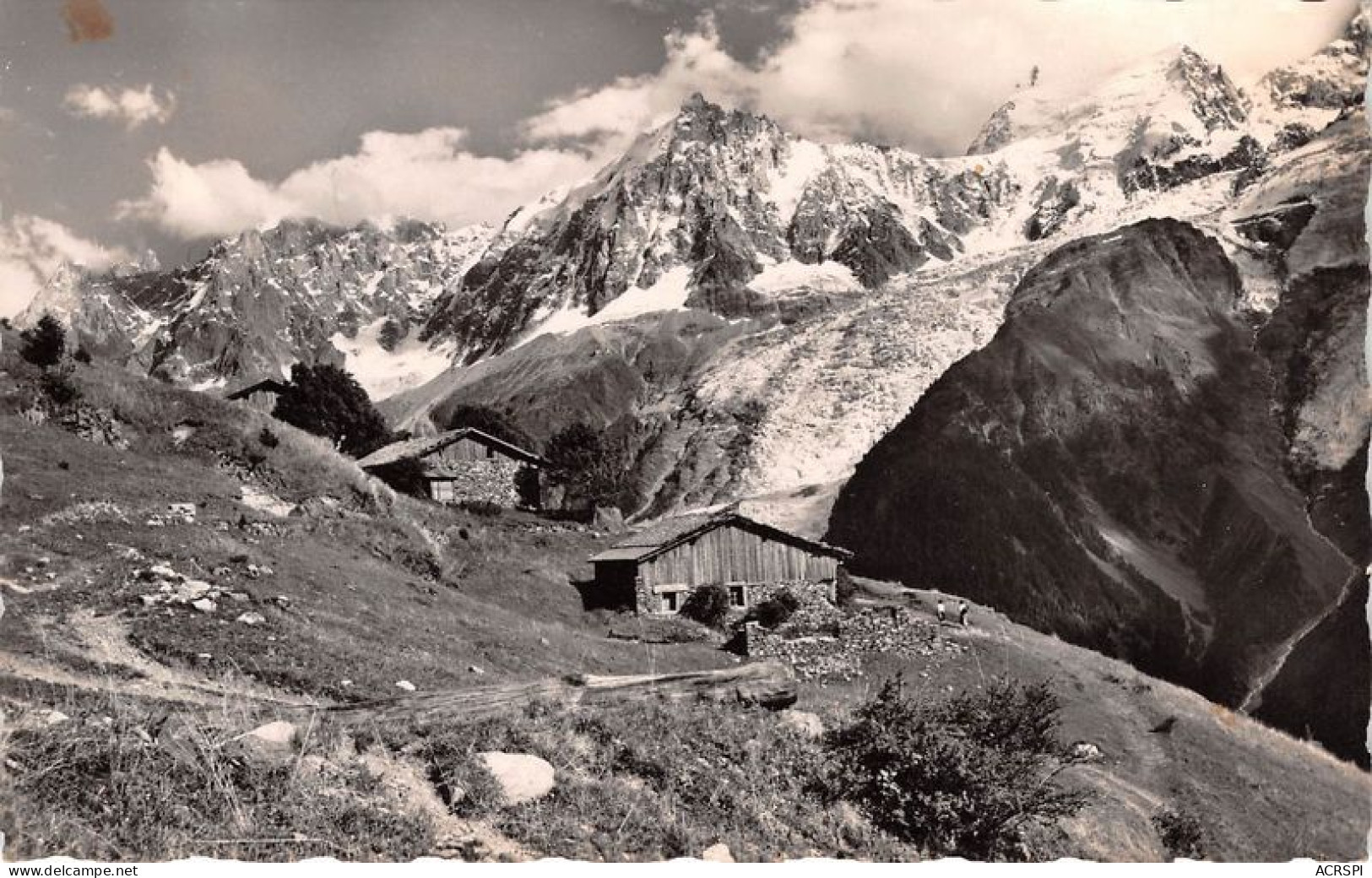 Les HOUCHES Le Merlet Et La Chaine Des Aiguilles 11(scan Recto-verso) MA1235 - Les Houches