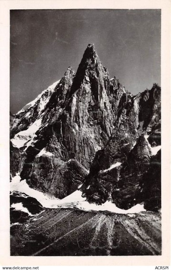 CHAMONIX Aiguille Du Dru 9(scan Recto-verso) MA1235 - Chamonix-Mont-Blanc