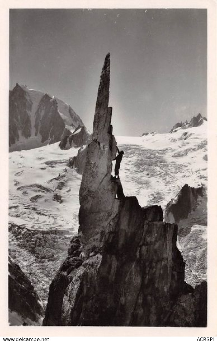 CHAMONIX Ascension Dans Les Periades 17(scan Recto-verso) MA1235 - Chamonix-Mont-Blanc