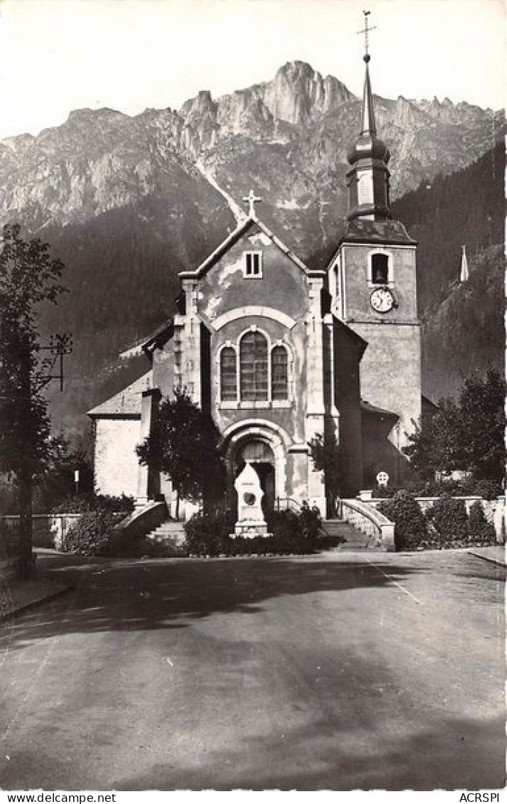 CHAMONIX Mont Blanc L Eglise Et Le Brevent 27(scan Recto-verso) MA1235 - Chamonix-Mont-Blanc