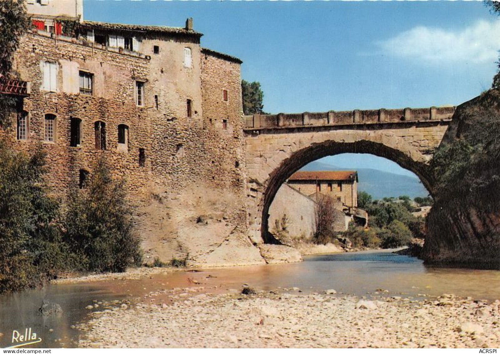 VAISON LA ROMAINE Pont Romain Dont L Arche Unique De 17m20 D Ouverture 27(scan Recto-verso) MA1262 - Vaison La Romaine