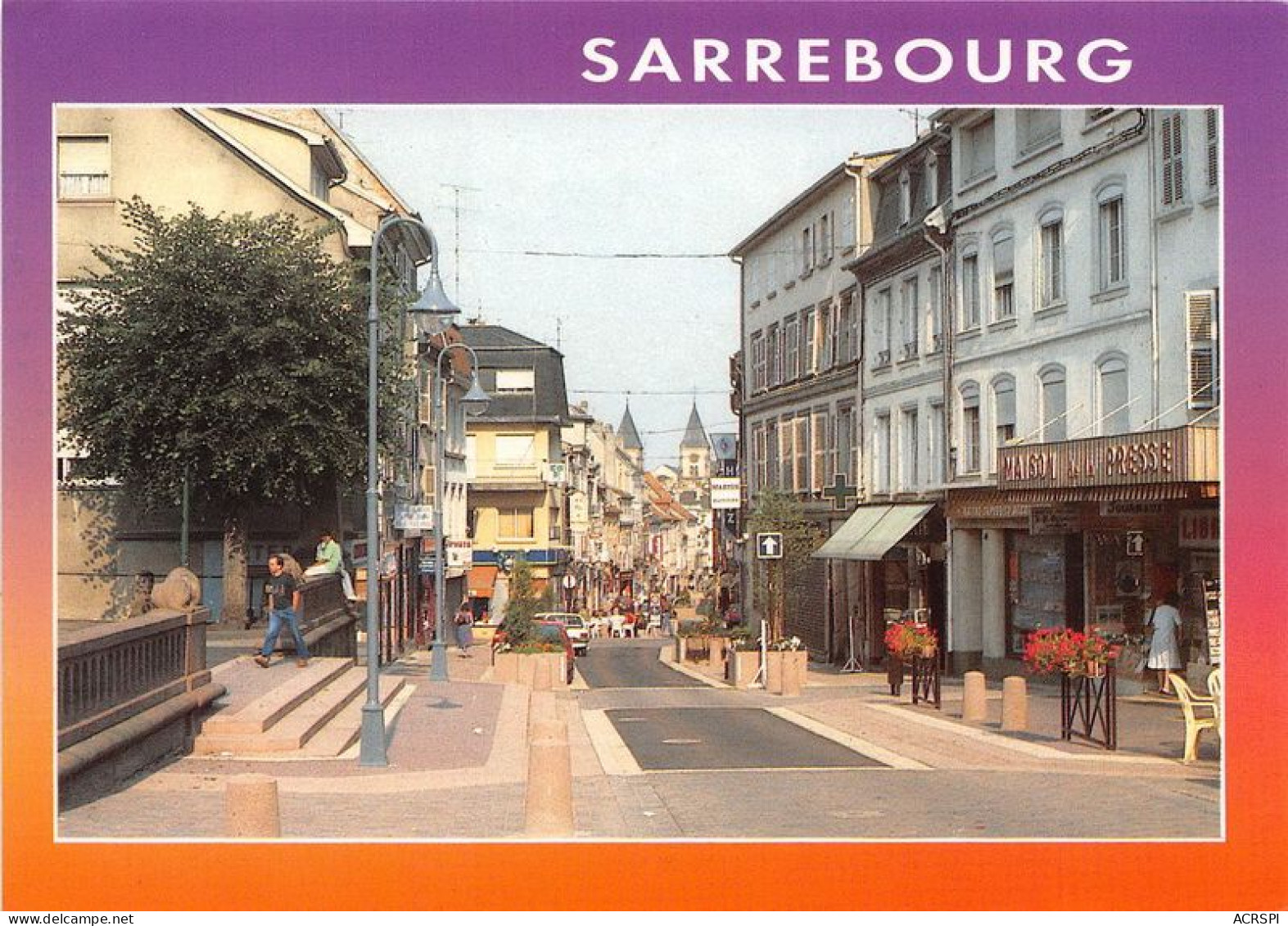 SARREBOURG Grand Rue 21(scan Recto-verso) MA1260 - Sarrebourg