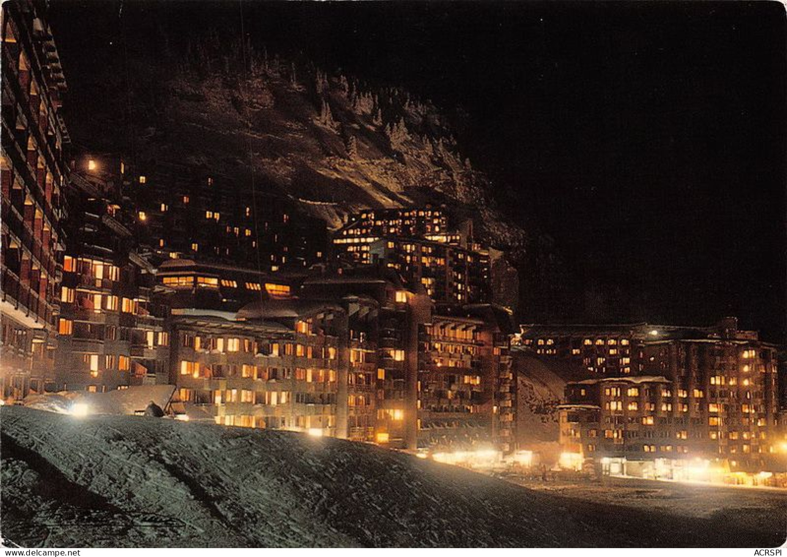 AVORIAZ Fantasmagorie De La Nuit Sur La Station 22(scan Recto-verso) MA12259 - Avoriaz