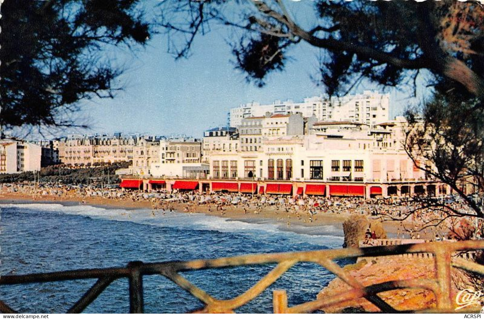 BIARRITZ Le Casino Et La Grande Plage 16(scan Recto-verso) MA1245 - Bidart