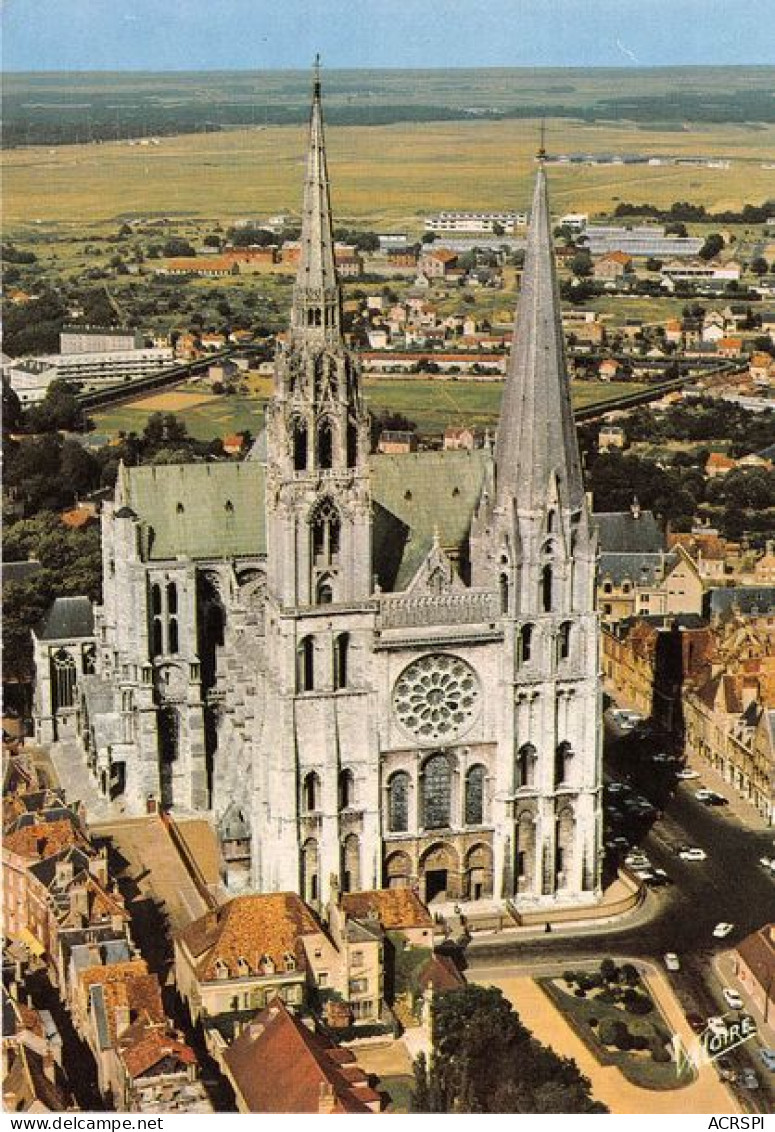 Les Merveilles De CHARTRES La Cathedrale La Facade La Fleche Gothique 19(scan Recto-verso) MA1285 - Chartres