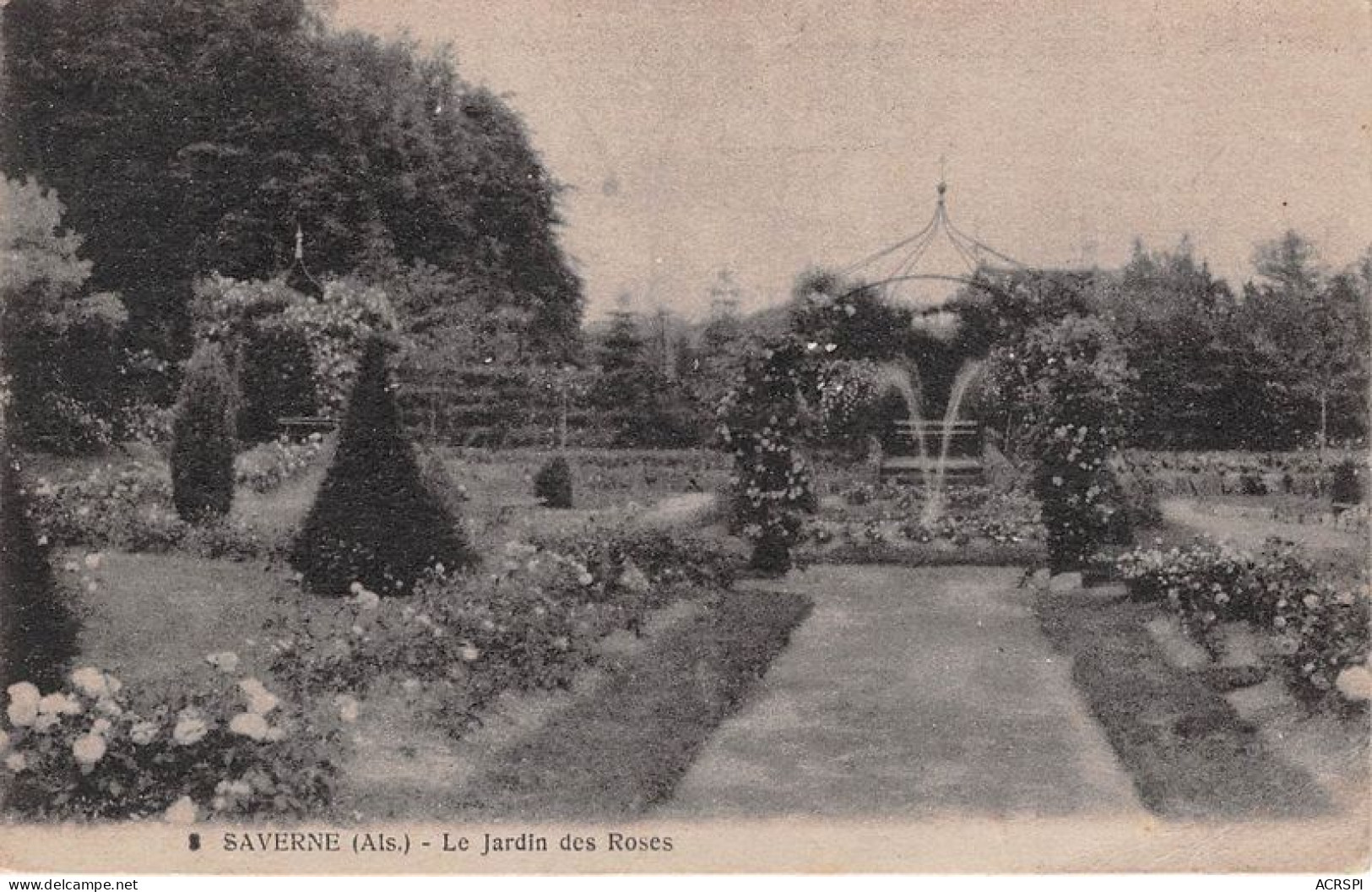 SAVERNE Le Jardin Des Roses 7(scan Recto-verso) MA1280 - Saverne