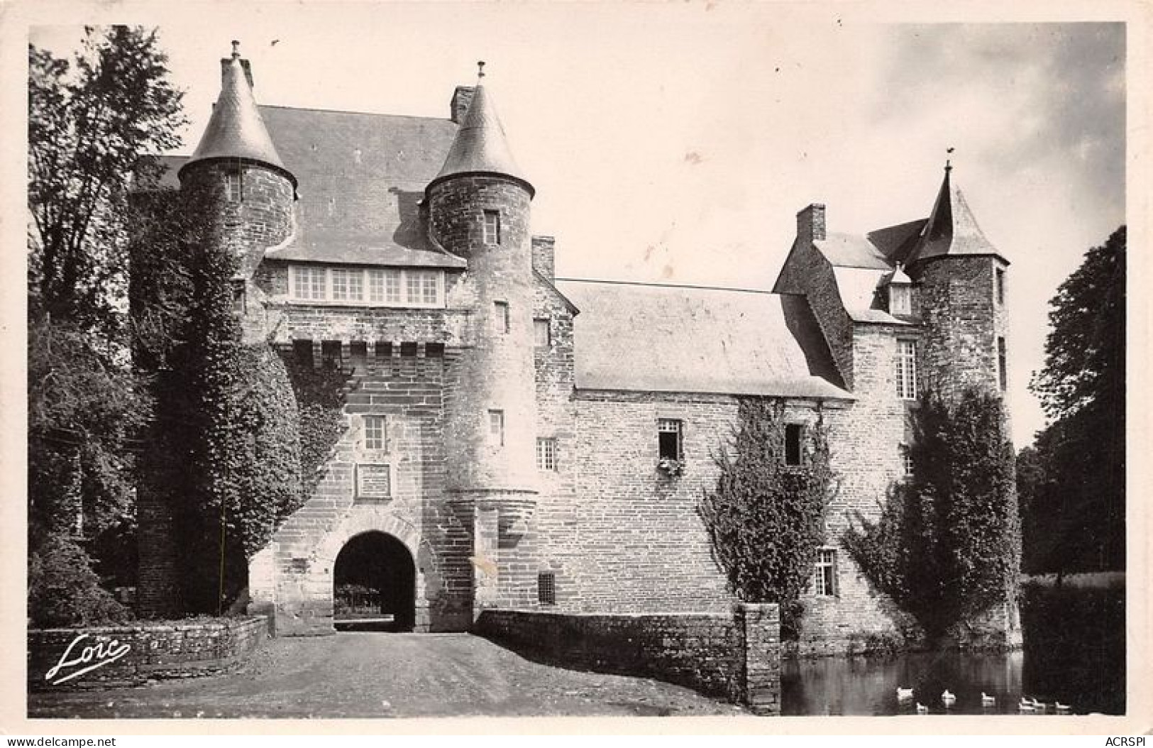 Environs De PAIMPONT Chateau De Trecesson 6(scan Recto-verso) MA1270 - Paimpont