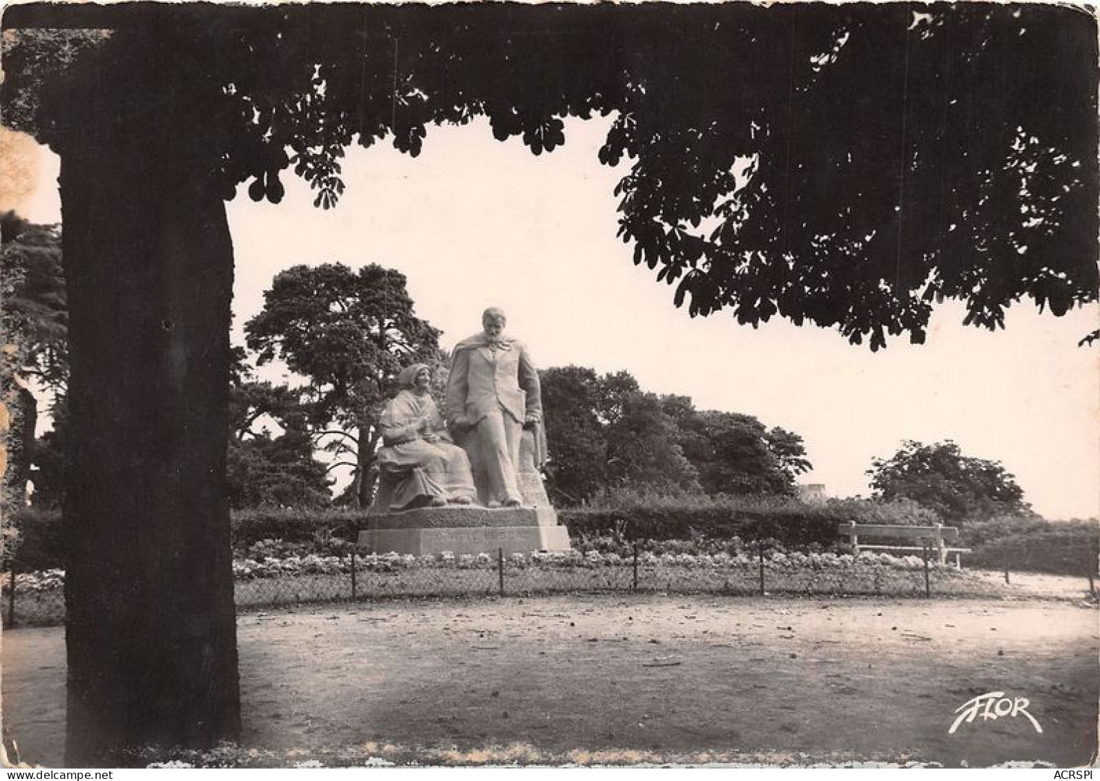 SAINT BRIEUC Monument Anatole Le Braz 1(scan Recto-verso) MA1269 - Saint-Brieuc