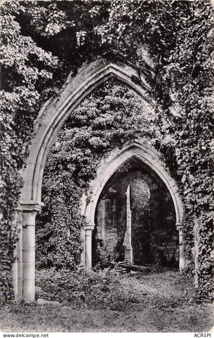 DAMMARIE LES LYS Ruines De L Abbaye Du Lys La Chapelle 5(scan Recto-verso) MA1265 - Dammarie Les Lys