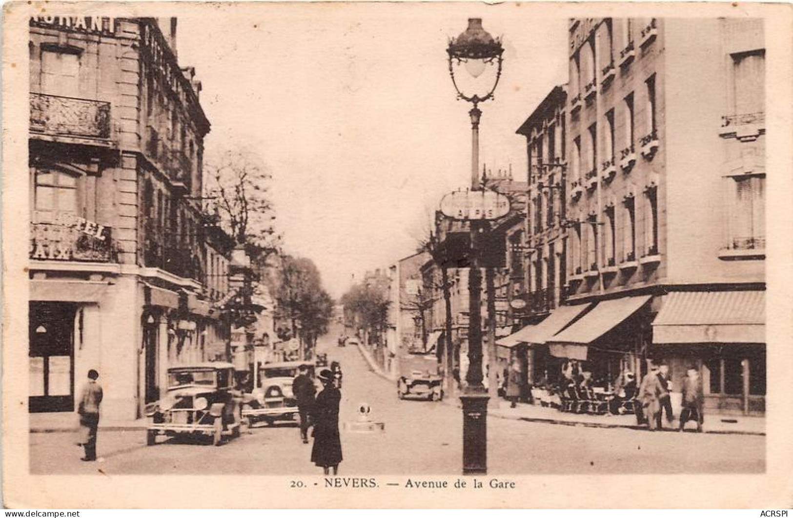 NEVERS Avenue De La Gare 6(scan Recto-verso) MA1264 - Nevers