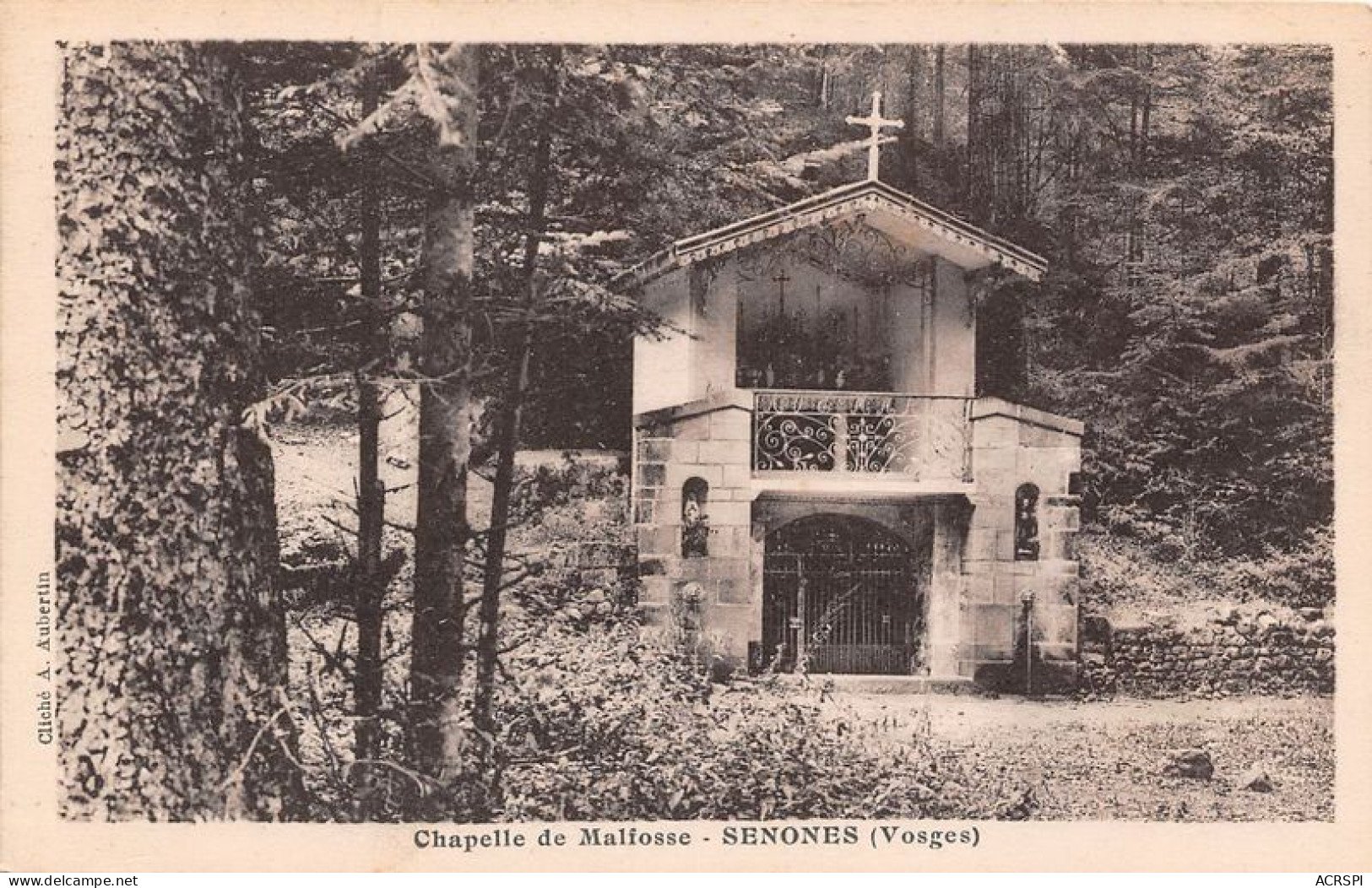 Chapelle De MALFOSSE SENONES 6(scan Recto-verso) MA1297 - Senones