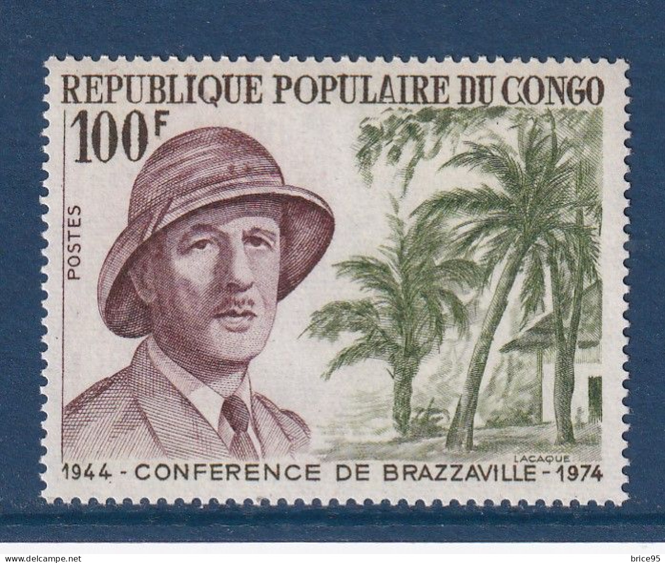 Congo - YT N° 355 ** - Neuf Sans Charnière - 1974 - Ungebraucht