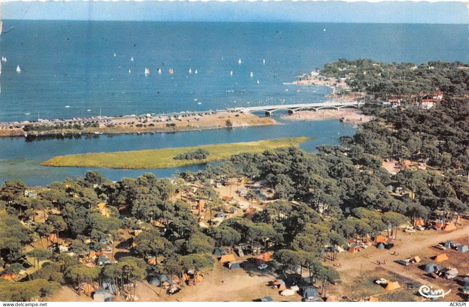 SAINT AYGULF Vue Aerienne Le Camping 9(scan Recto-verso) MA1293 - Saint-Aygulf