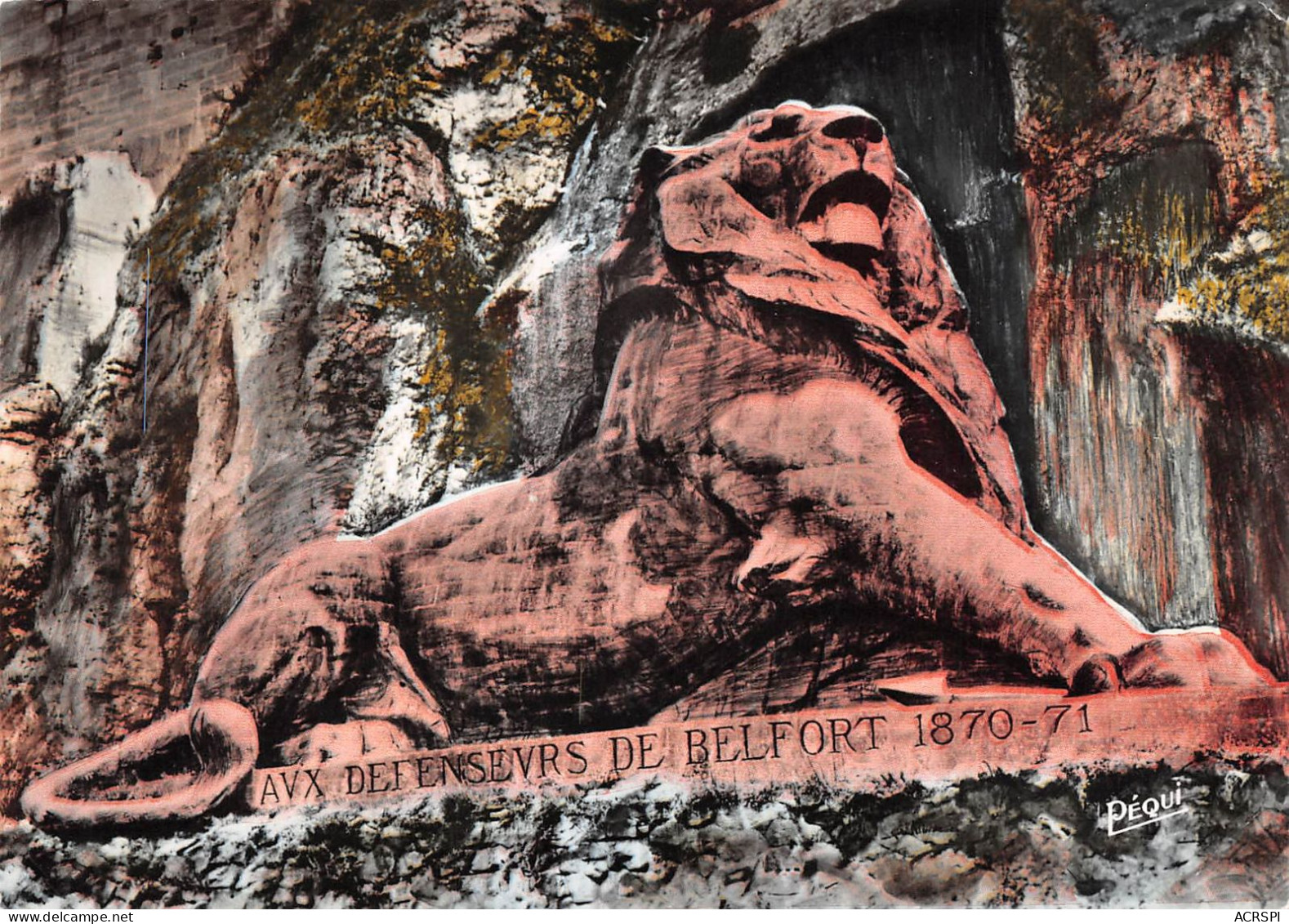 90 BELFORT Le Lion  36 (scan Recto Verso)MA1290BIS - Belfort – Le Lion