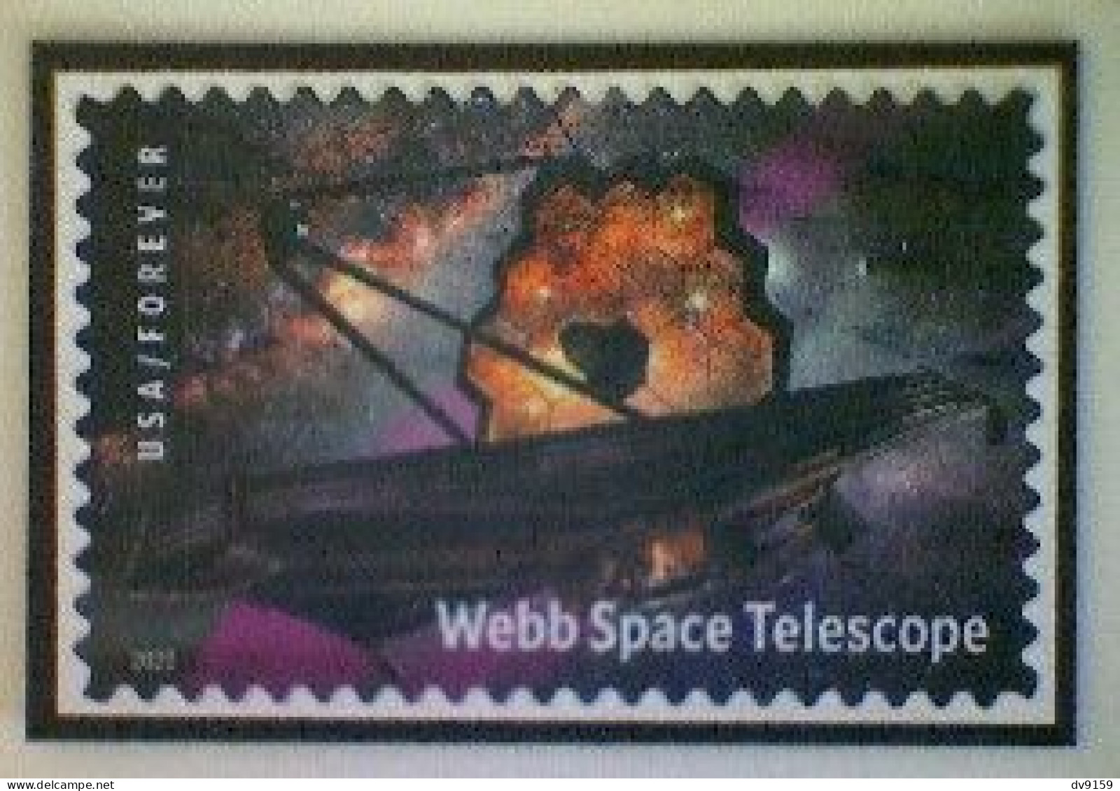 United States, Scott #5720, Used(o), 2022, Webb Space Telescope, (60¢) Forever, Multicolored - Gebraucht