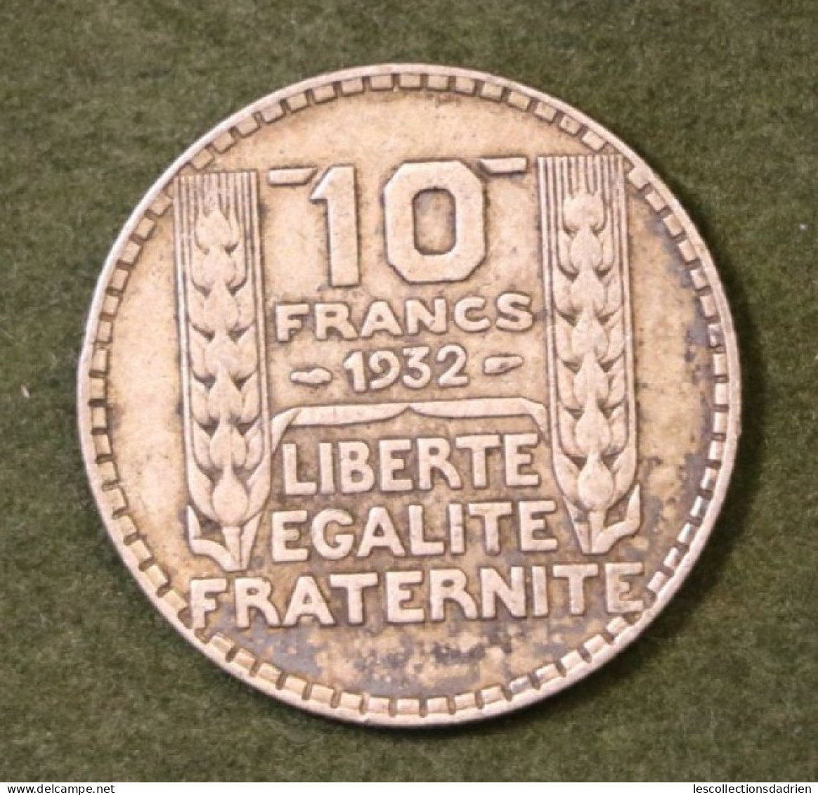 Pièce En Argent Française 10 Francs Turin 1932  - French Silver Coin/1 - 10 Francs