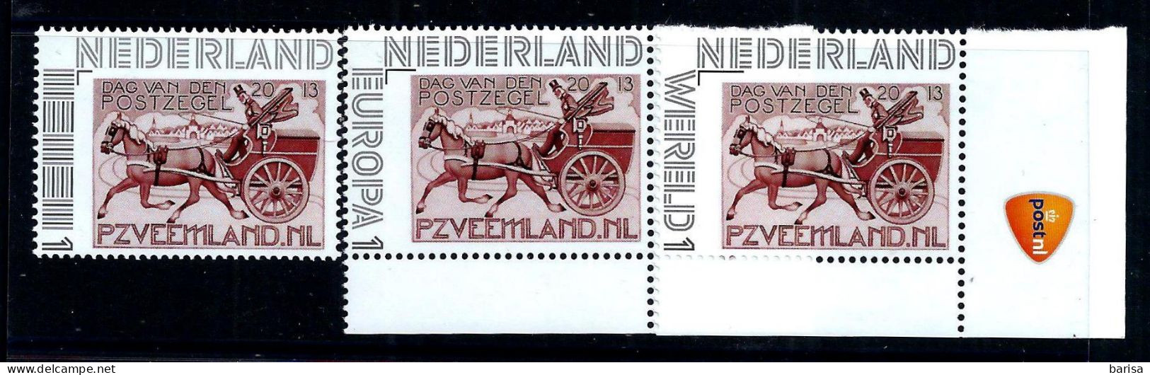 Netherlands 2013: Stamlp's Day (Issued By PZV Eemland) ** MNH - Sellos Privados