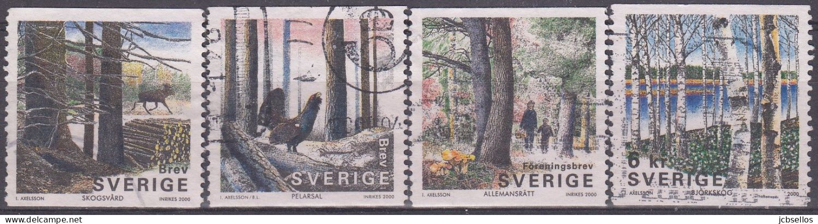 SUECIA 2000 Nº 2154/57 USADO - Gebraucht