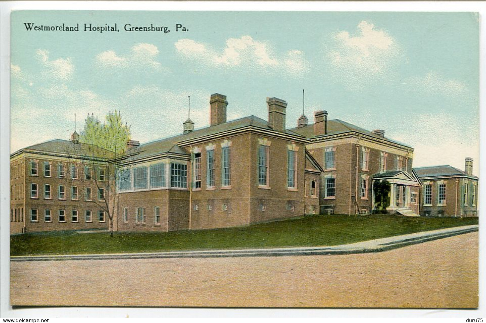 U.S.A.Post Card - GREENSBURG Westmoreland  Hospital - Etat Neuf Unused - Other & Unclassified