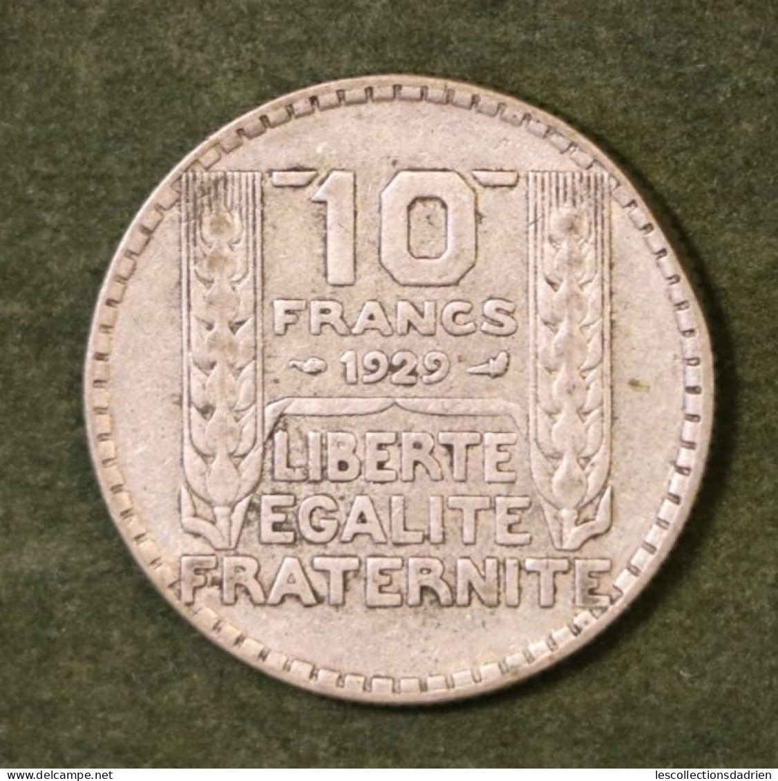 Pièce En Argent Française 10 Francs Turin 1929  - French Silver Coin/1 - 10 Francs