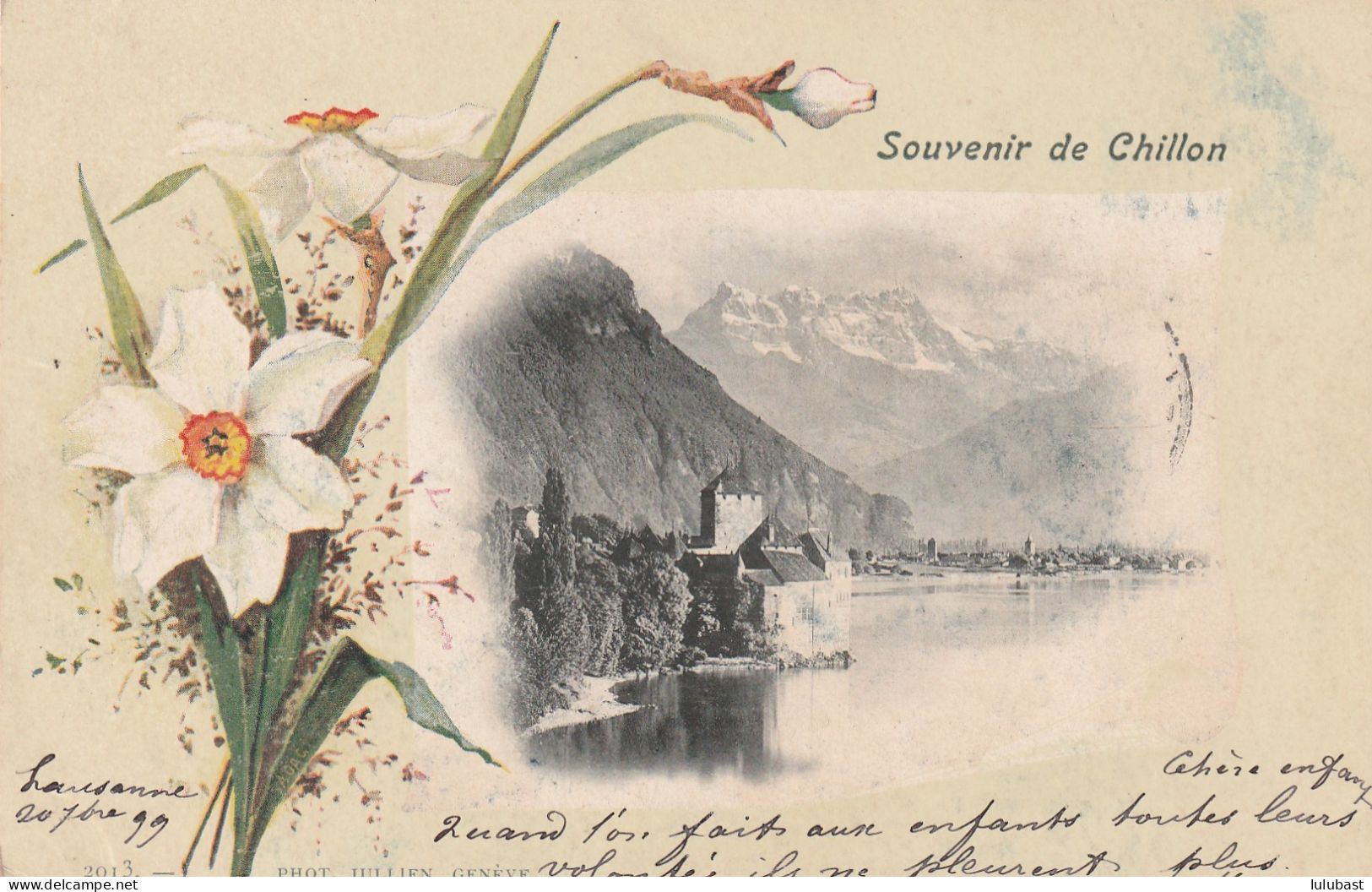 Souvenir De CHILLON. - Andere & Zonder Classificatie