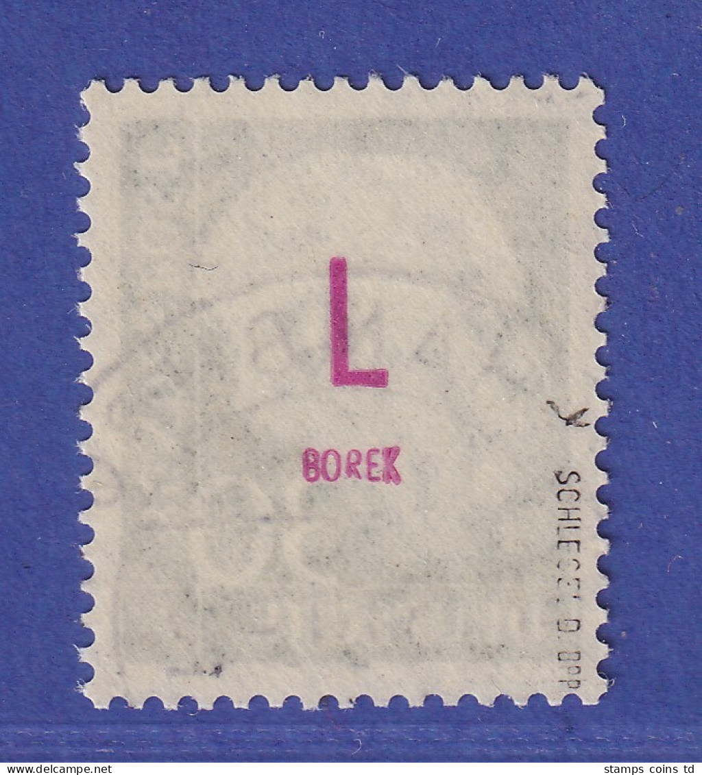 Bundesrepublik 1960 Heuss 30 Pf Mi.-Nr. 259 Y  O HAMBURG  Gpr. SCHLEGEL BPP - Used Stamps