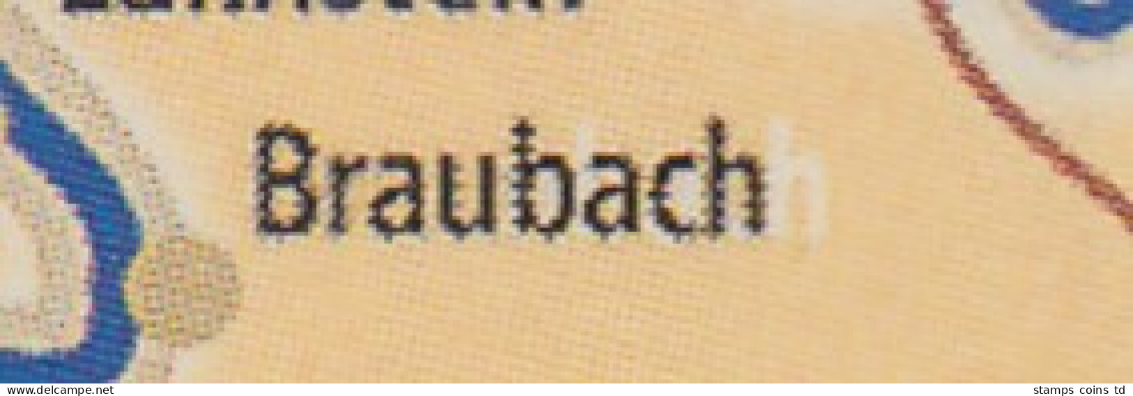 Bund 2006 Markenheftchen Oberes Mittelrheintal Seltene Variante Mi.-Nr. MH 63ba - 2011-2020