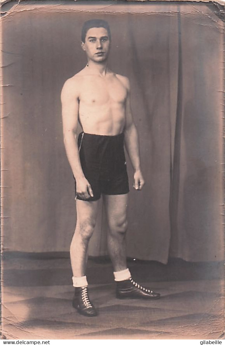 Boxe - Lot  5 Cartes Photos - Boxeur Belge Willy De Brock  - Rare - Boxe