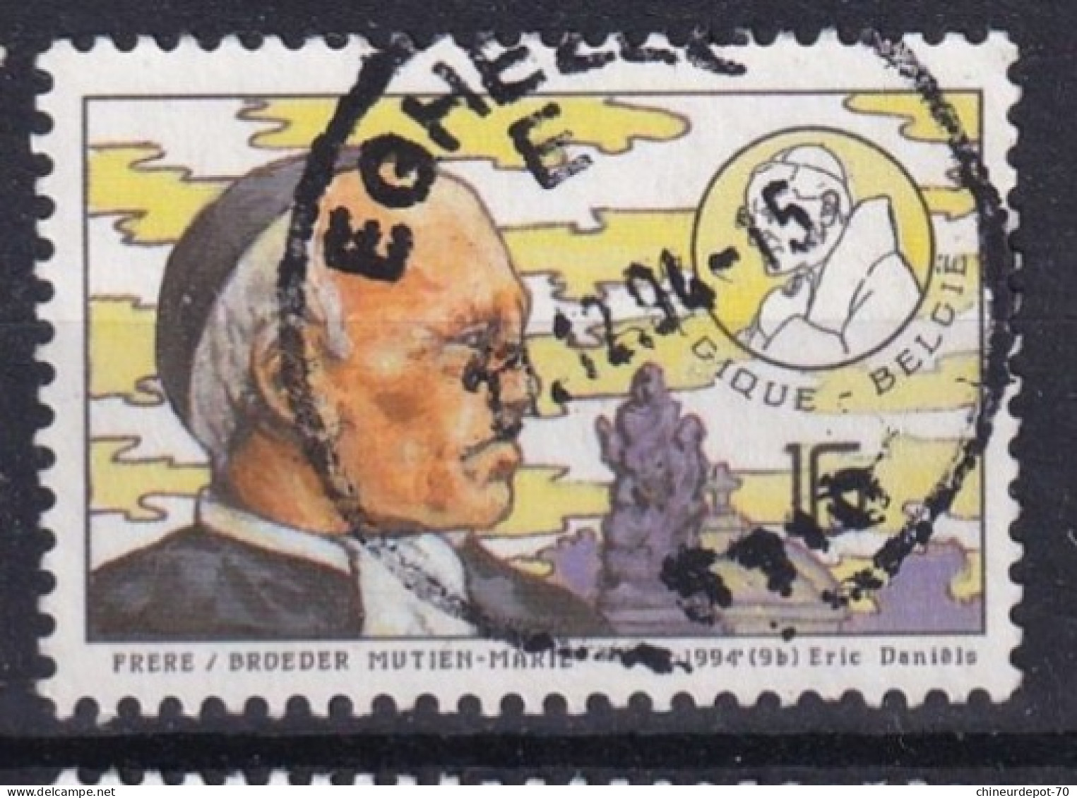 FRERE BROEDER CACHET HOTTON NAMUR EGHEZEE DINAT JAMBES ARLON BRUXELLES TINTIGNY YVOIR - Used Stamps