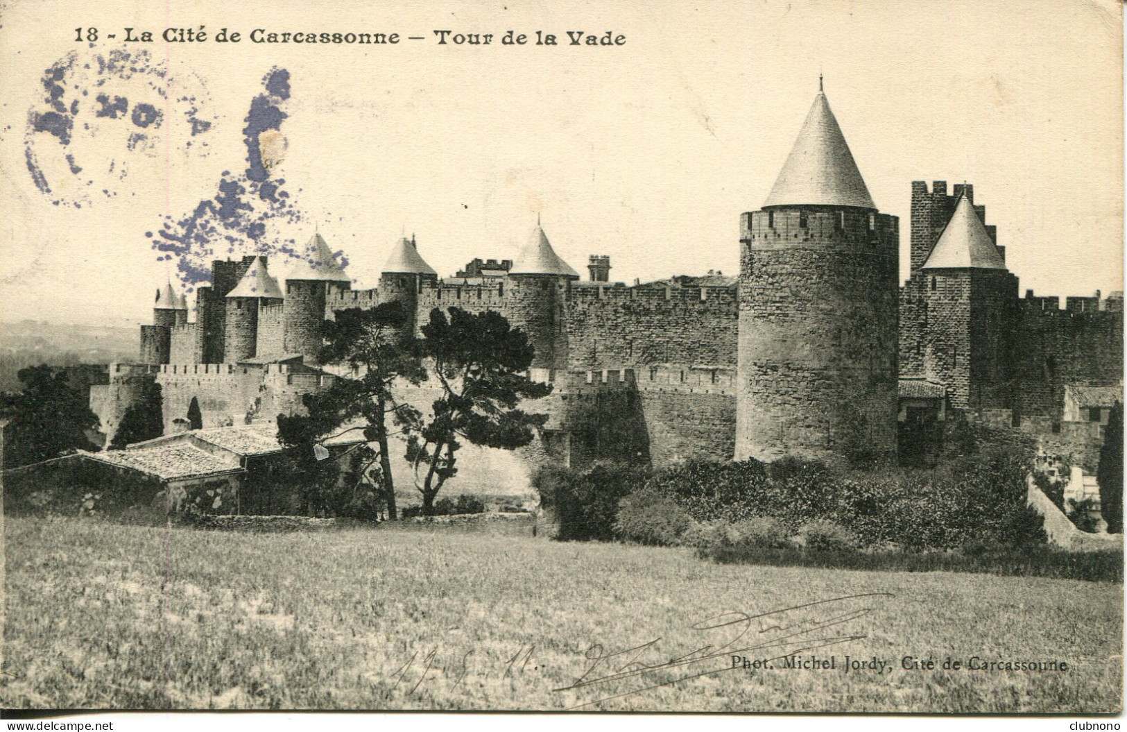 CPA - CARCASSONNE -  TOUR DE LA VADE - Carcassonne