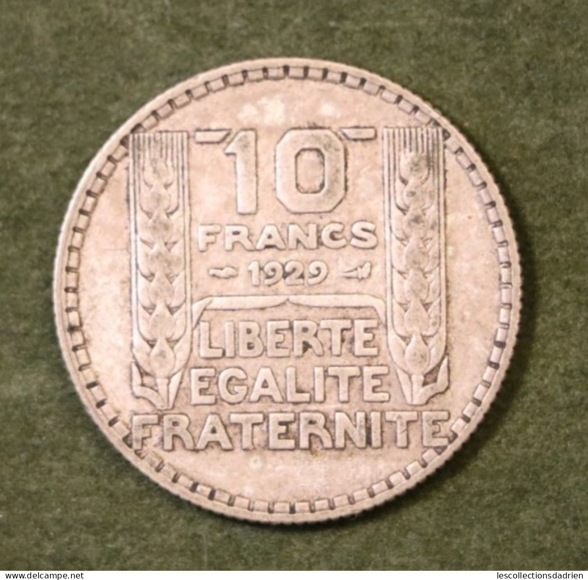 Pièce En Argent Française 10 Francs Turin 1929  - French Silver Coin/2 - 10 Francs