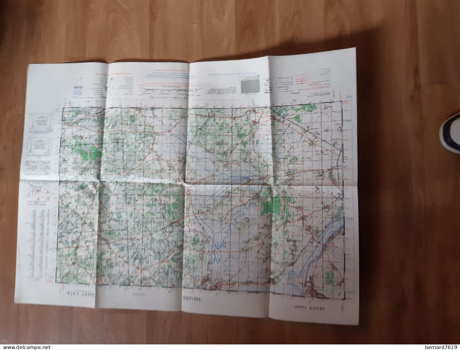 Carte Plan 1943  -     14  Troarn - Cartes Topographiques