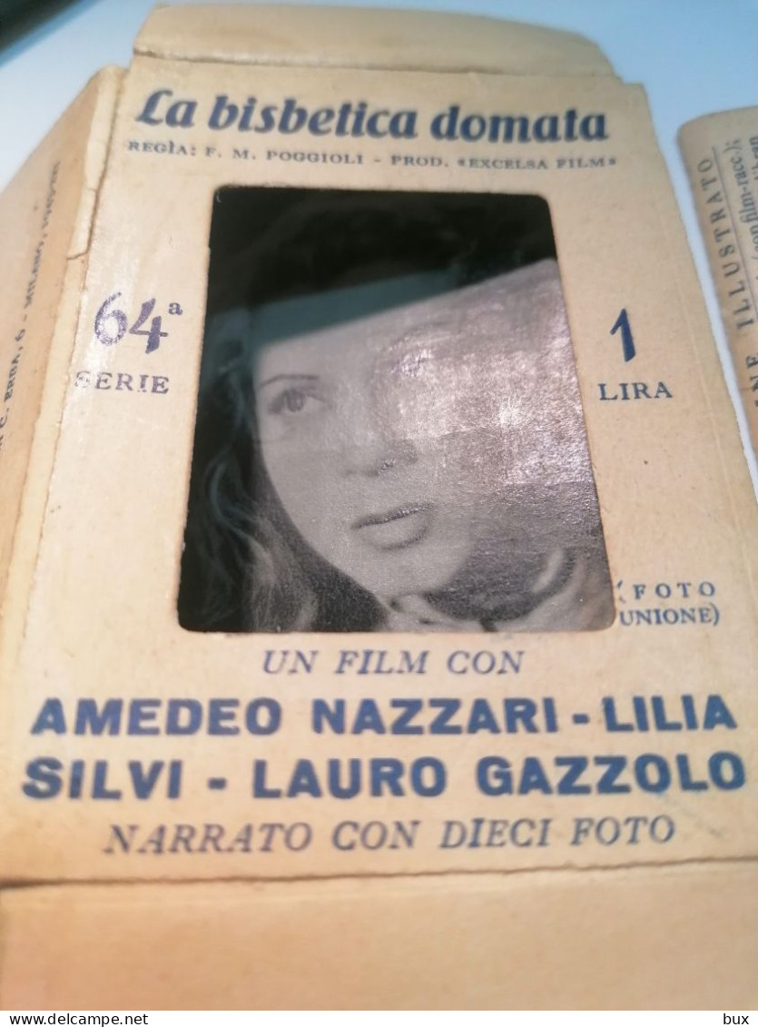 1943 Film La Bisbetica Domato Box Con 10 Piccole Foto Foto Con Amedeo Nazzari - Cinema