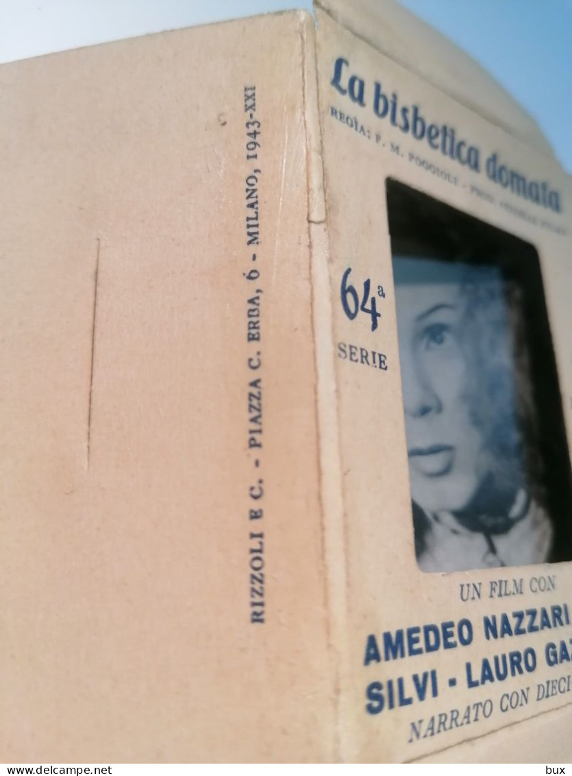 1943 film La bisbetica domato box con 10 piccole foto foto con Amedeo Nazzari