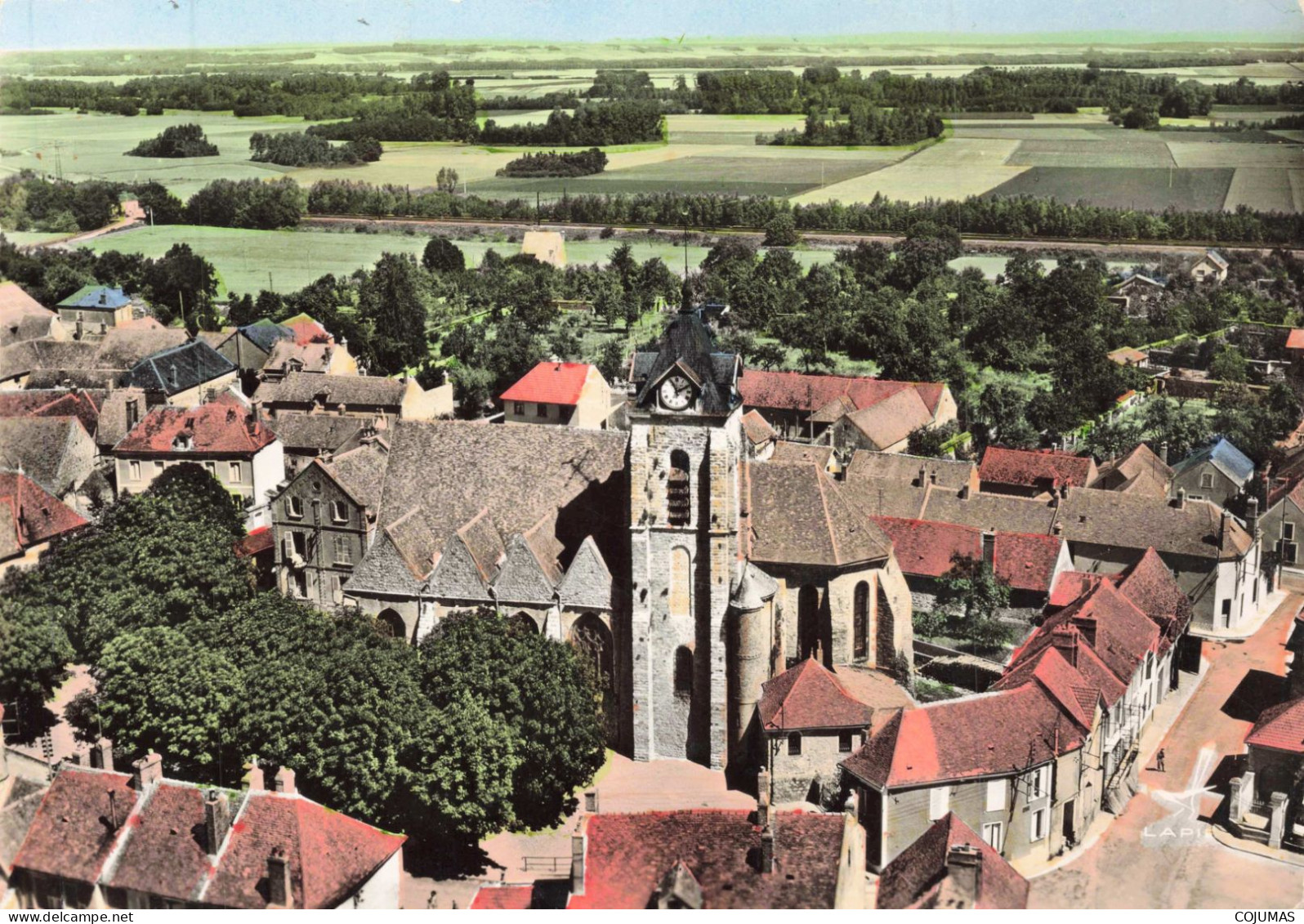 89 - VILLENEUVE LA GUYARD _S28117_ L'Eglise Saint Germain - LAPIE - CPSM 15x10 Cm - Villeneuve-la-Guyard