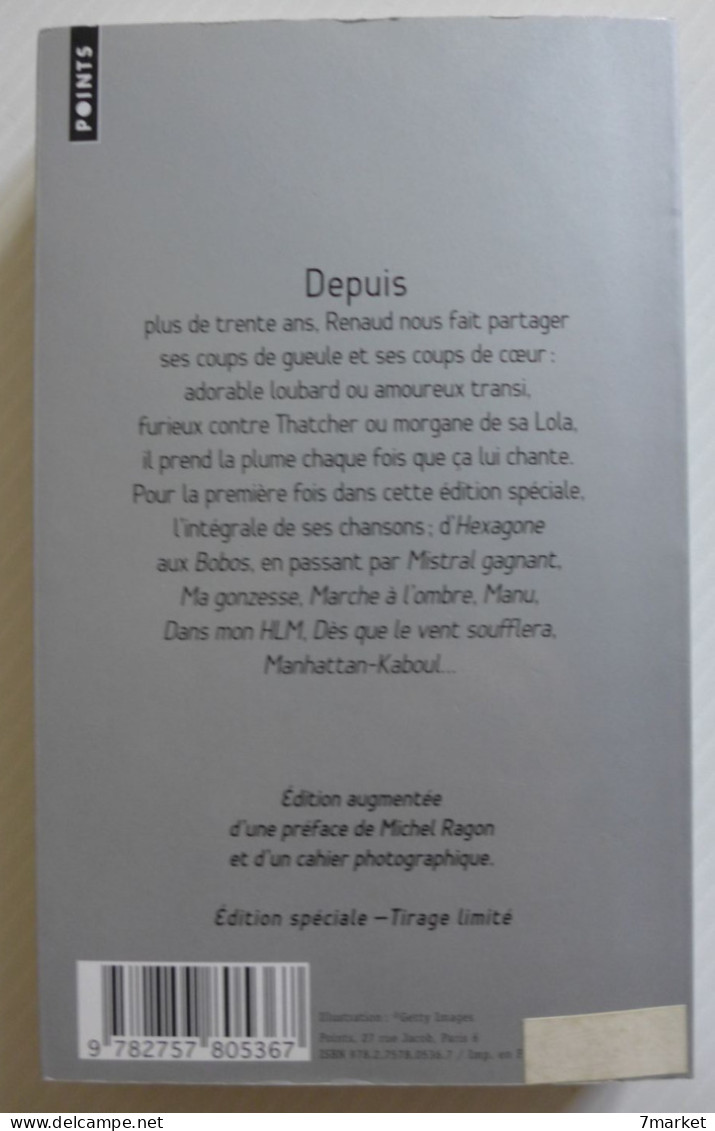 Renaud - Chansons : L'intégrale / 2007 - éd. Points - Musik