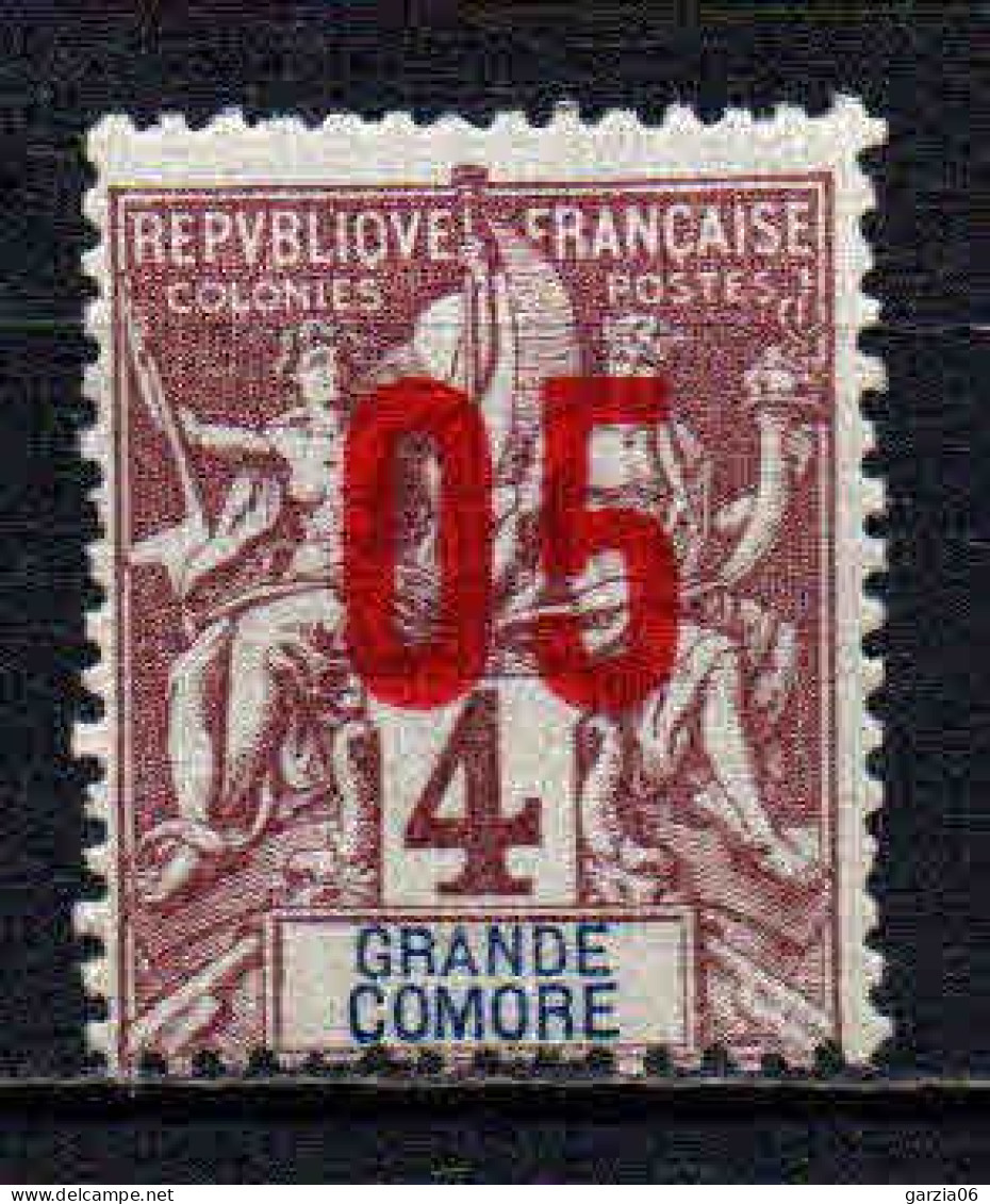 Grande Comore   - 1912 -  Type Sage  Surch - N° 21  -  Neuf * - MLH - Unused Stamps