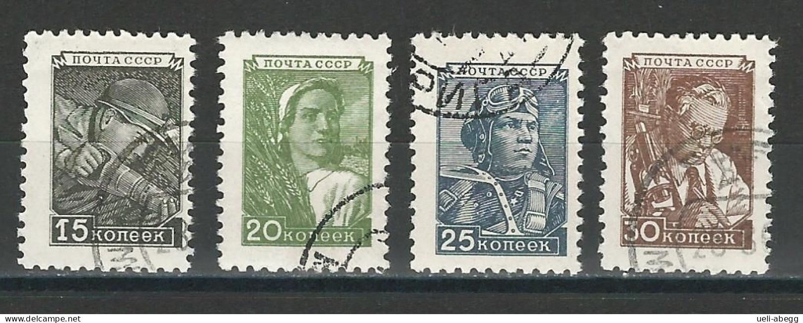 Sowjetunion Mi 1331-34 I Used - Used Stamps