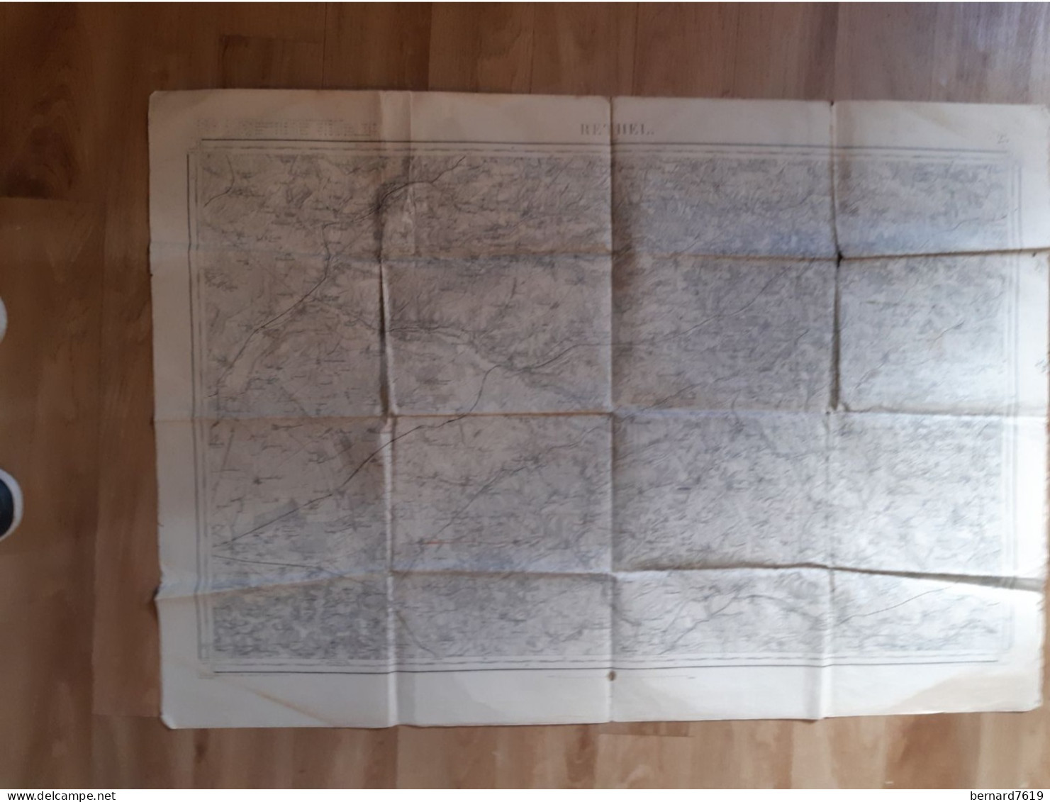 Carte Plan Revise En 1897 -   08 Rethel - Topographical Maps