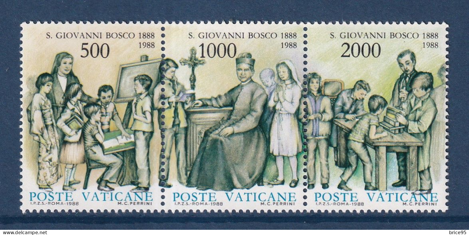 Vatican - YT N° 828 à 830 ** - Neuf Sans Charnière - 1988 - Ongebruikt