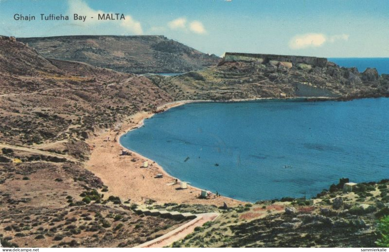 122730 - Malta - Malta - Ghajn Tuffieha Bay - Malta