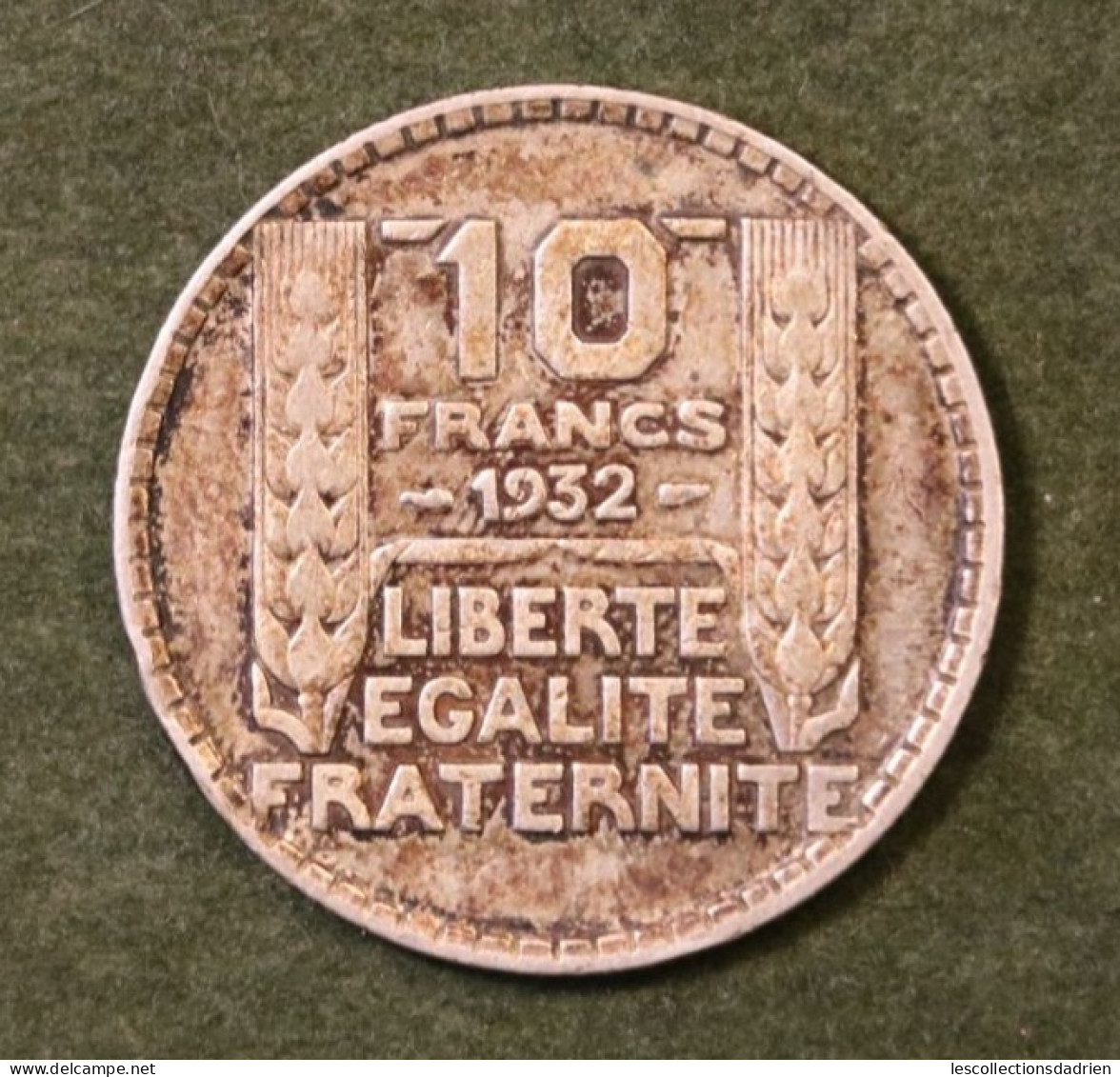 Pièce En Argent Française 10 Francs Turin 1932  - French Silver Coin/2 - 10 Francs