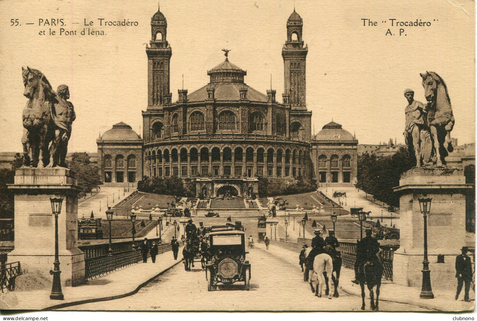 CPA - PARIS - TROCADERO ET PONT D'IENA - Other Monuments