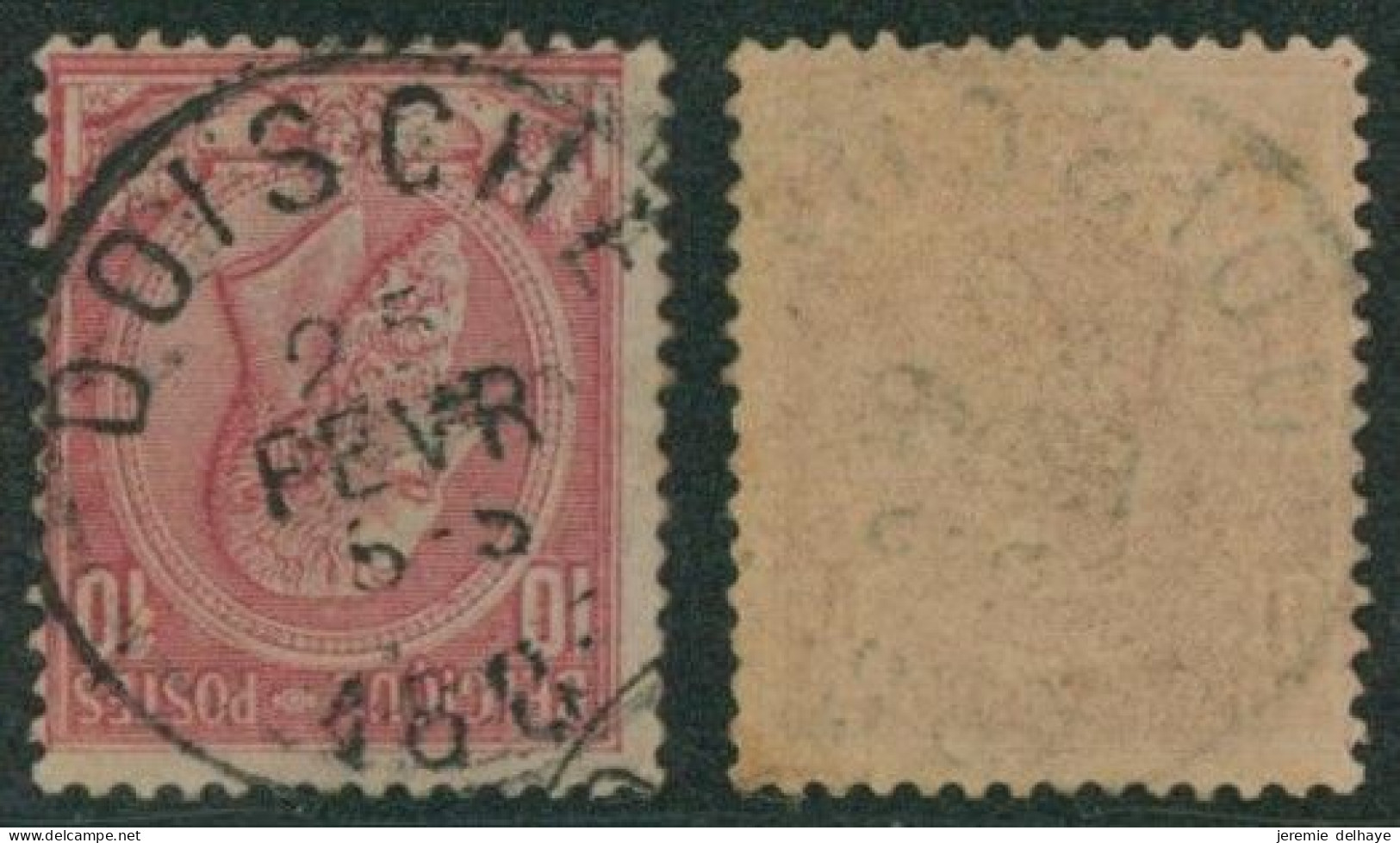 émission 1884 - N°46 Obl Simple Cercle "Doische" Superbe  // (AD) - 1884-1891 Leopold II