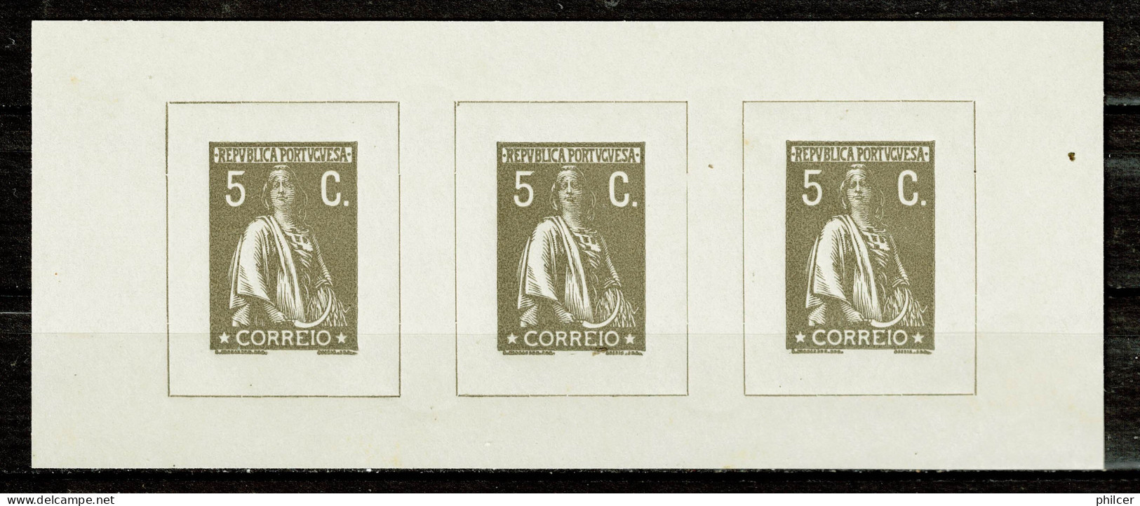 Portugal, 1917/20, # 227, Prova, MNG - Unused Stamps
