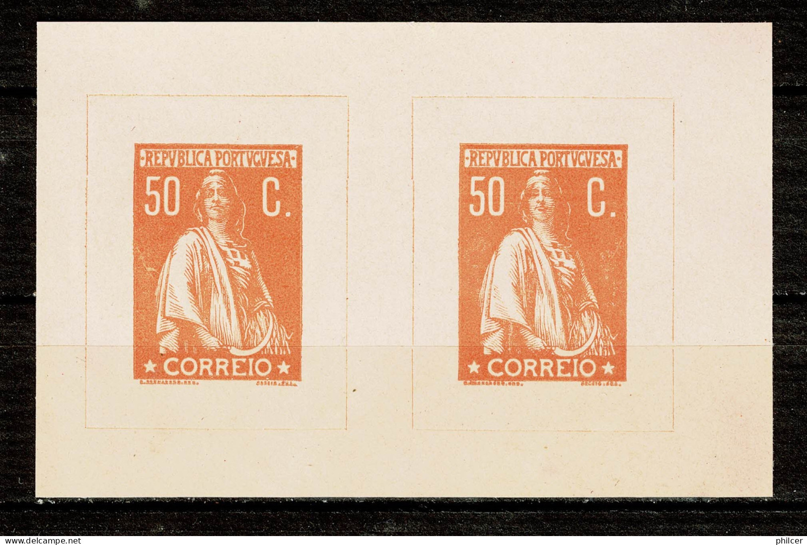 Portugal, 1912, # 219, Prova, MNG - Neufs