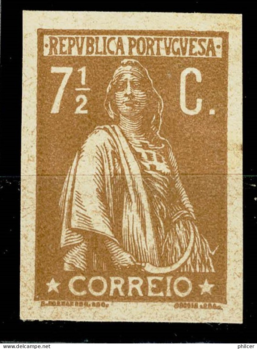 Portugal, 1912, # 213, P. Liso, Prova, MNG - Nuovi