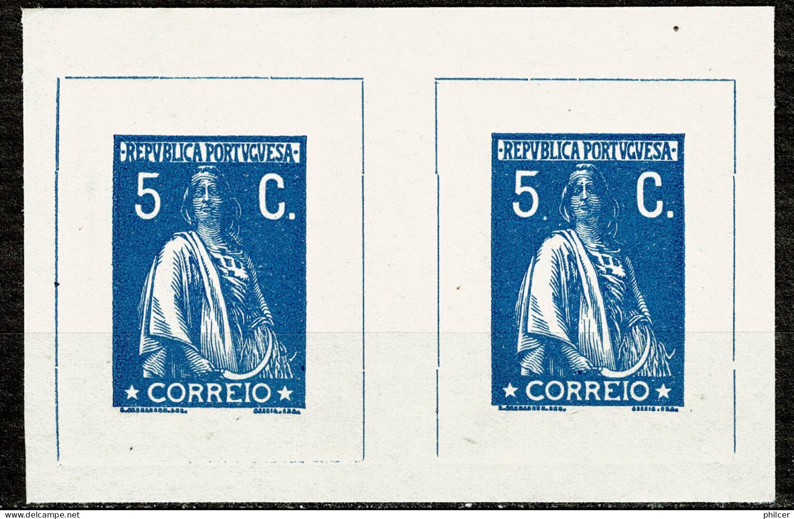 Portugal, 1912, # 212, Prova, MNG - Neufs