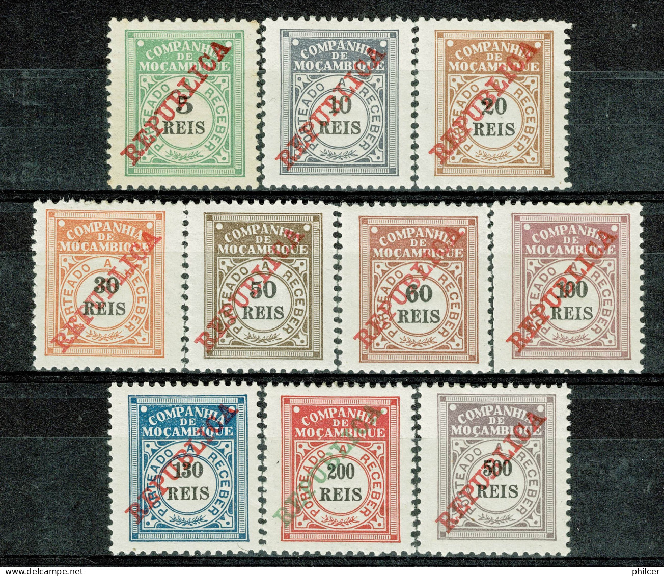 Companhia De Moçambique, 1911, # 11/20, MH - Mosambik